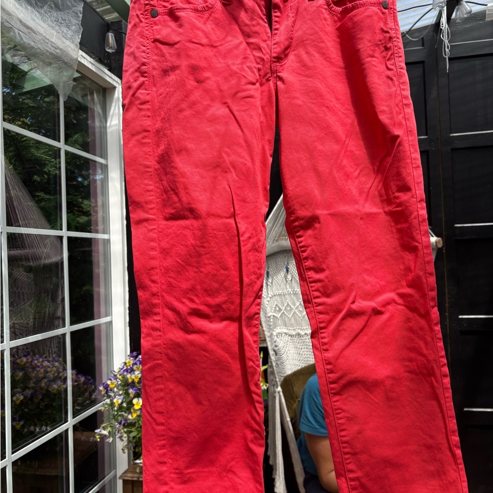 Calvin Klein Jeans Bold Red Denim